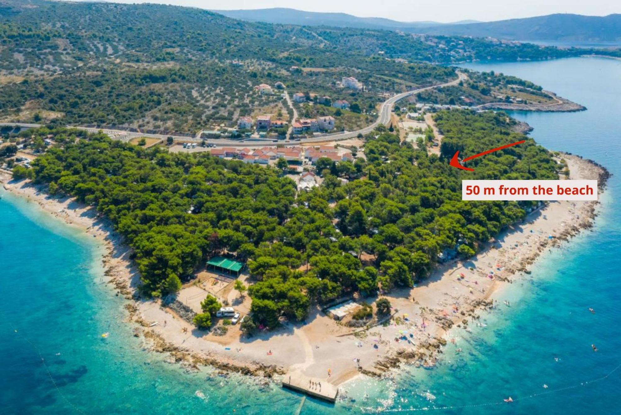 Mobilehome Adams Glamping - Camp Adriatic Примоштен Екстер'єр фото